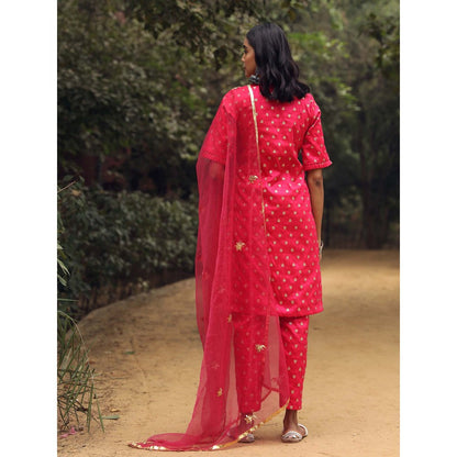 Gulabo Jaipur Falki Straight Kurta (Set of 3)