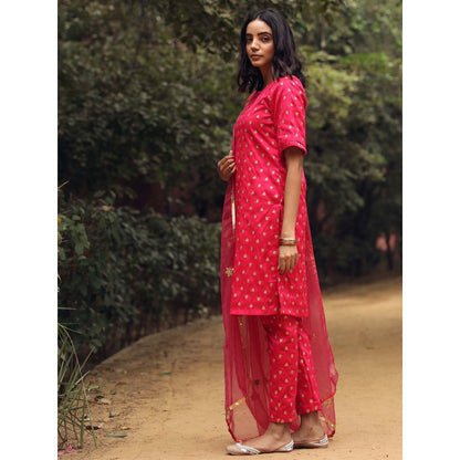 Gulabo Jaipur Falki Straight Kurta (Set of 3)