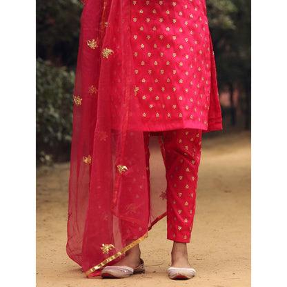 Gulabo Jaipur Falki Straight Kurta (Set of 3)