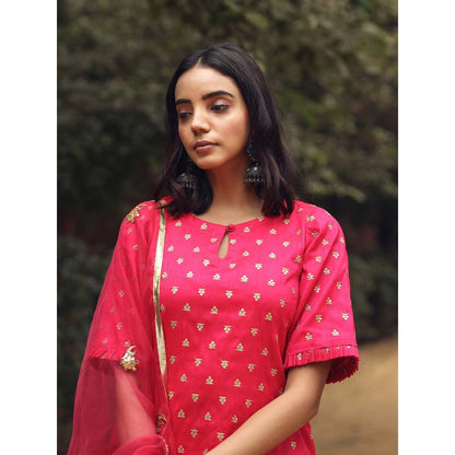 Gulabo Jaipur Falki Straight Kurta (Set of 3)