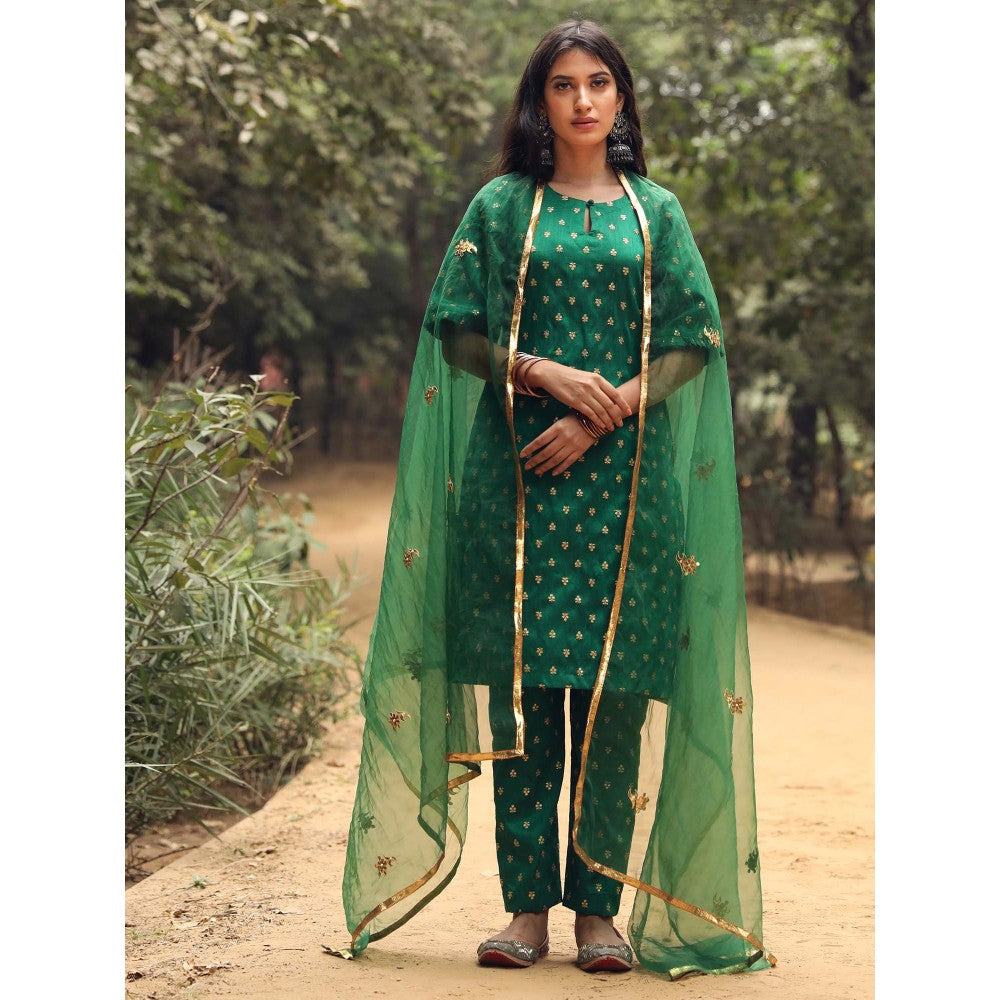 Gulabo Jaipur Falki Straight Kurta (Set of 3)