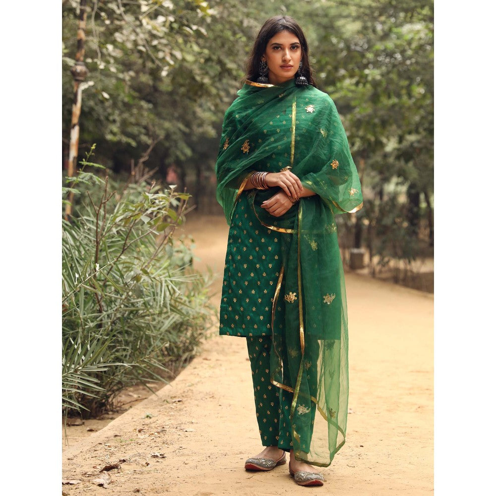 Gulabo Jaipur Falki Straight Kurta (Set of 3)