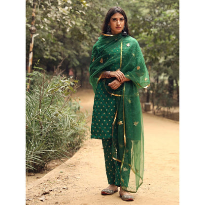 Gulabo Jaipur Falki Straight Kurta (Set of 3)
