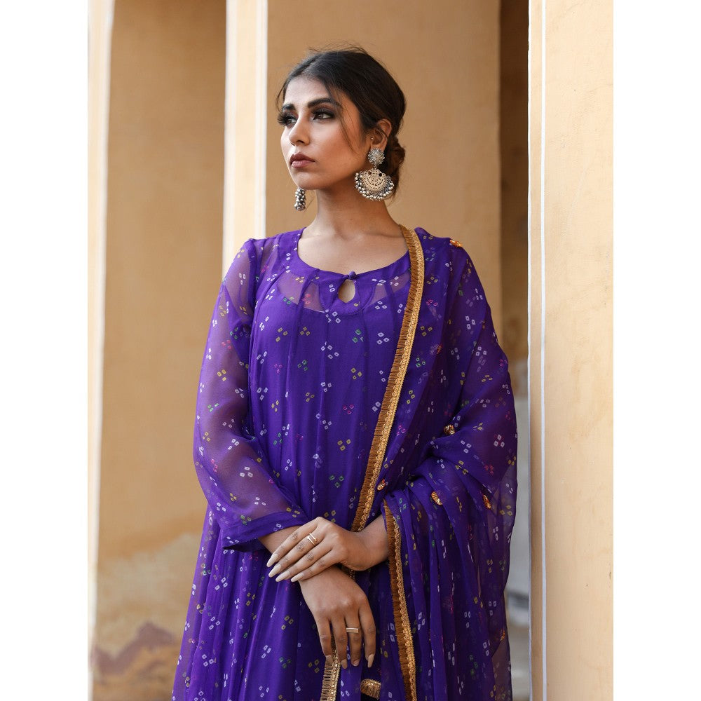 Gulabo Jaipur Gomti Purple (Set of 4)