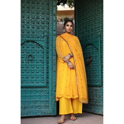 Gulabo Jaipur Gomti Yellow (Set of 4)