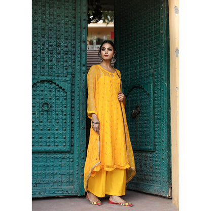 Gulabo Jaipur Gomti Yellow (Set of 4)