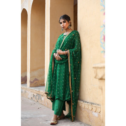 Gulabo Jaipur Gomit Green (Set of 4)
