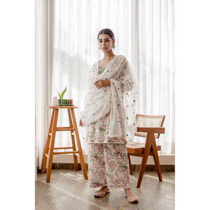 Gulabo Jaipur Lily White Straight (Set of 3)