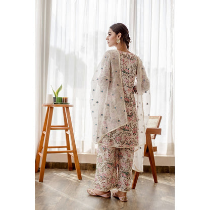 Gulabo Jaipur Lily White Straight (Set of 3)