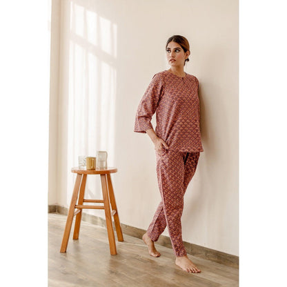 Gulabo Jaipur Pansy Mauve Co-Ord (Set of 2)