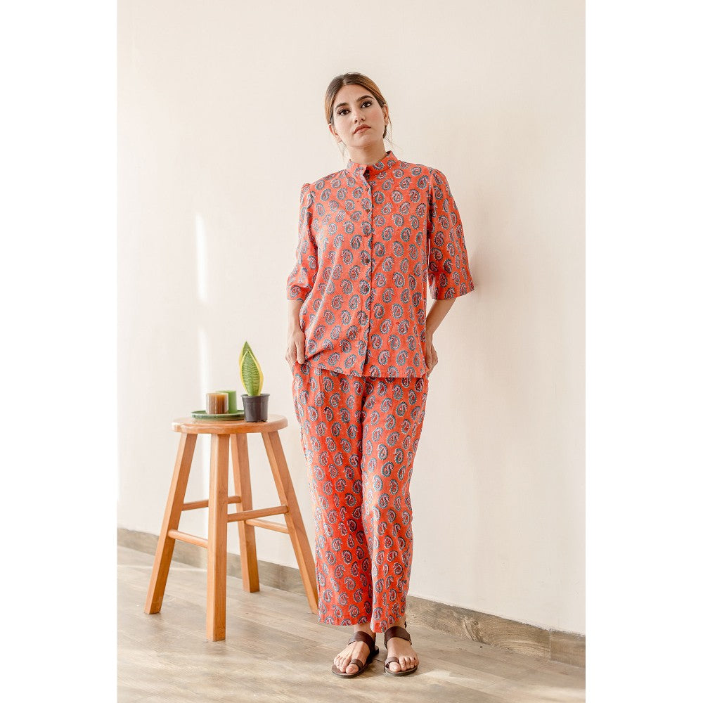 Gulabo Jaipur Star Orange Co-Ord (Set of 2)
