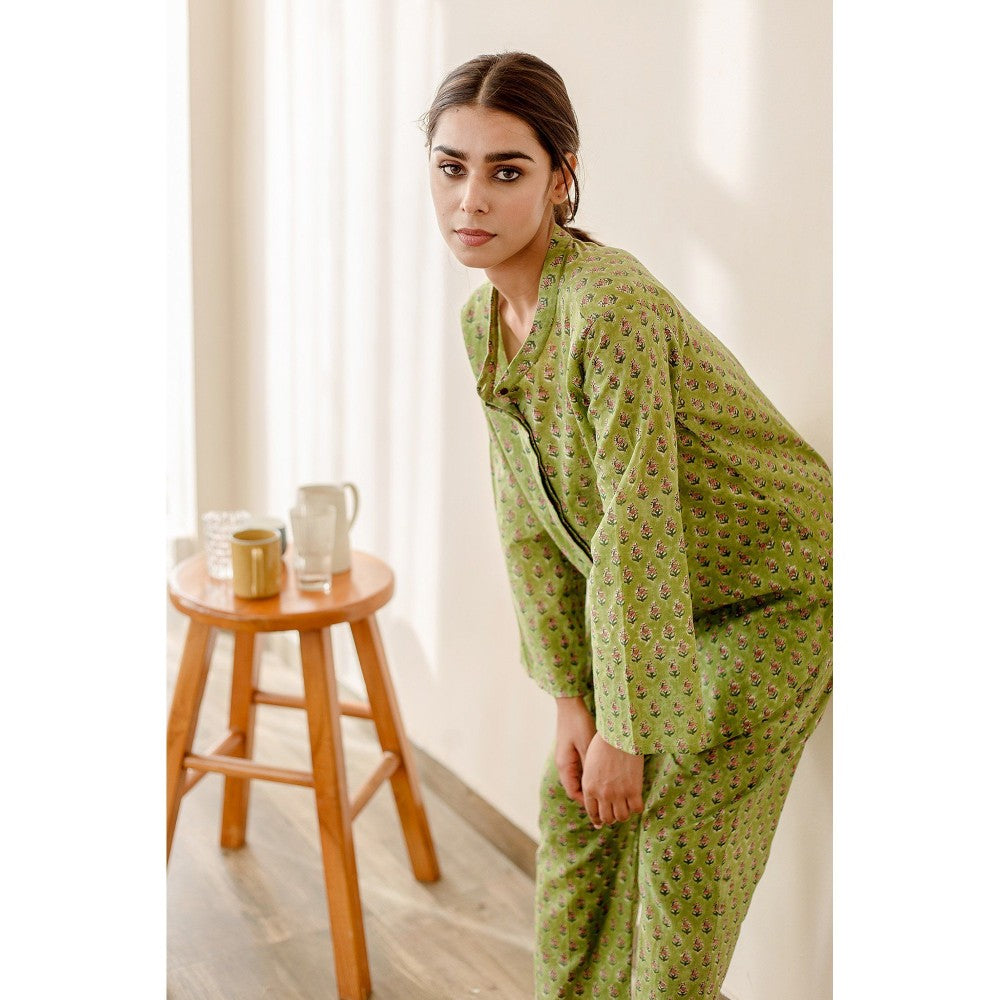 Gulabo Jaipur Crown Green Co-Ords (Set of 2)