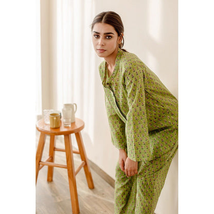 Gulabo Jaipur Crown Green Co-Ords (Set of 2)