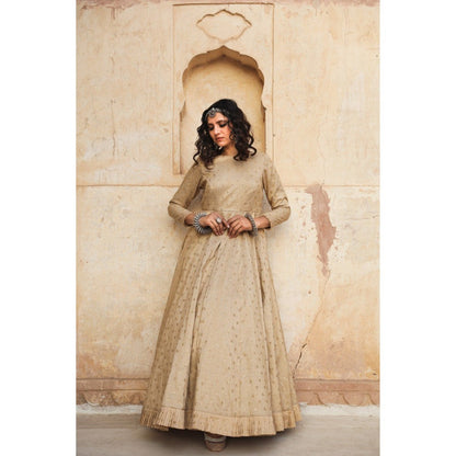 Gulabo Jaipur Daulat Beige Gown