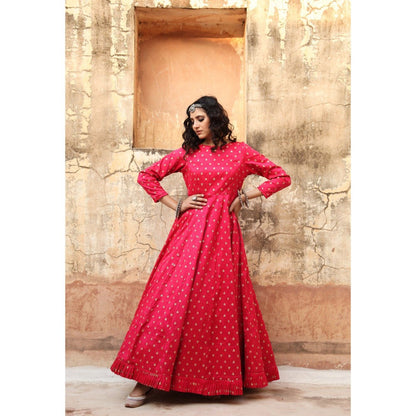 Gulabo Jaipur Daulat Pink Gown