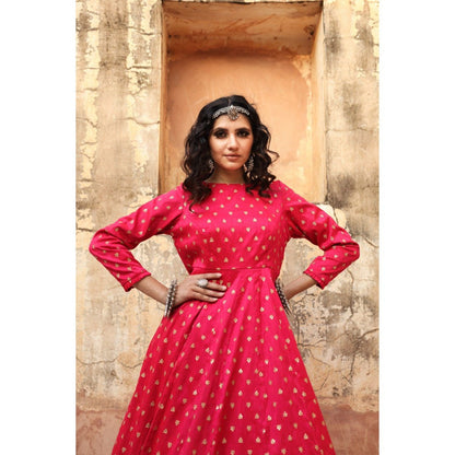 Gulabo Jaipur Daulat Pink Gown