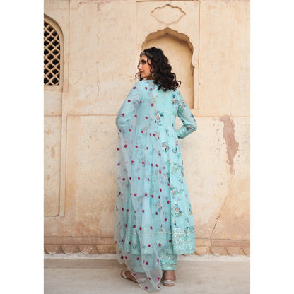 Gulabo Jaipur Gul Sky Anarkali (Set of 3)