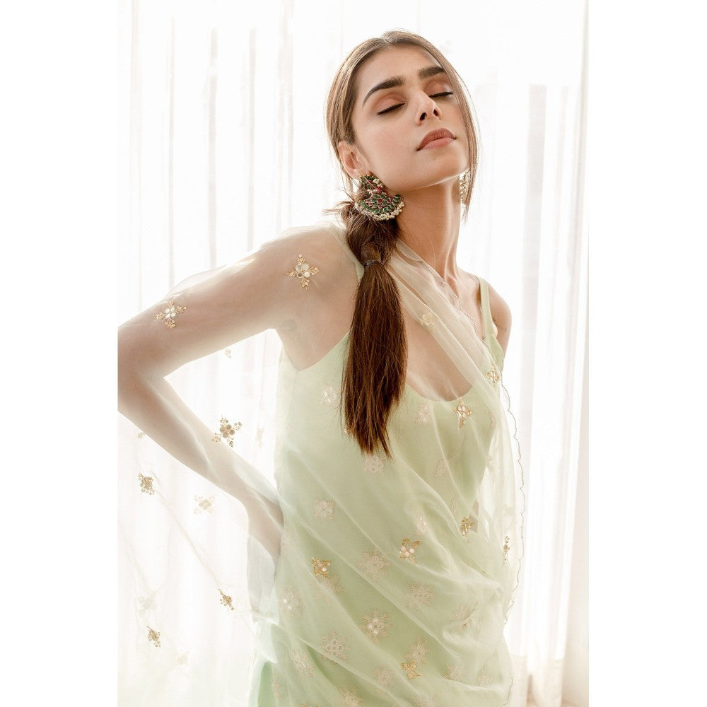 Gulabo Jaipur Haseen Pista Sharara (Set of 4)
