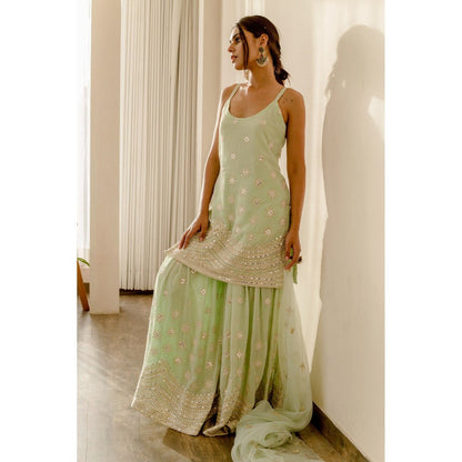 Gulabo Jaipur Haseen Pista Sharara (Set of 4)