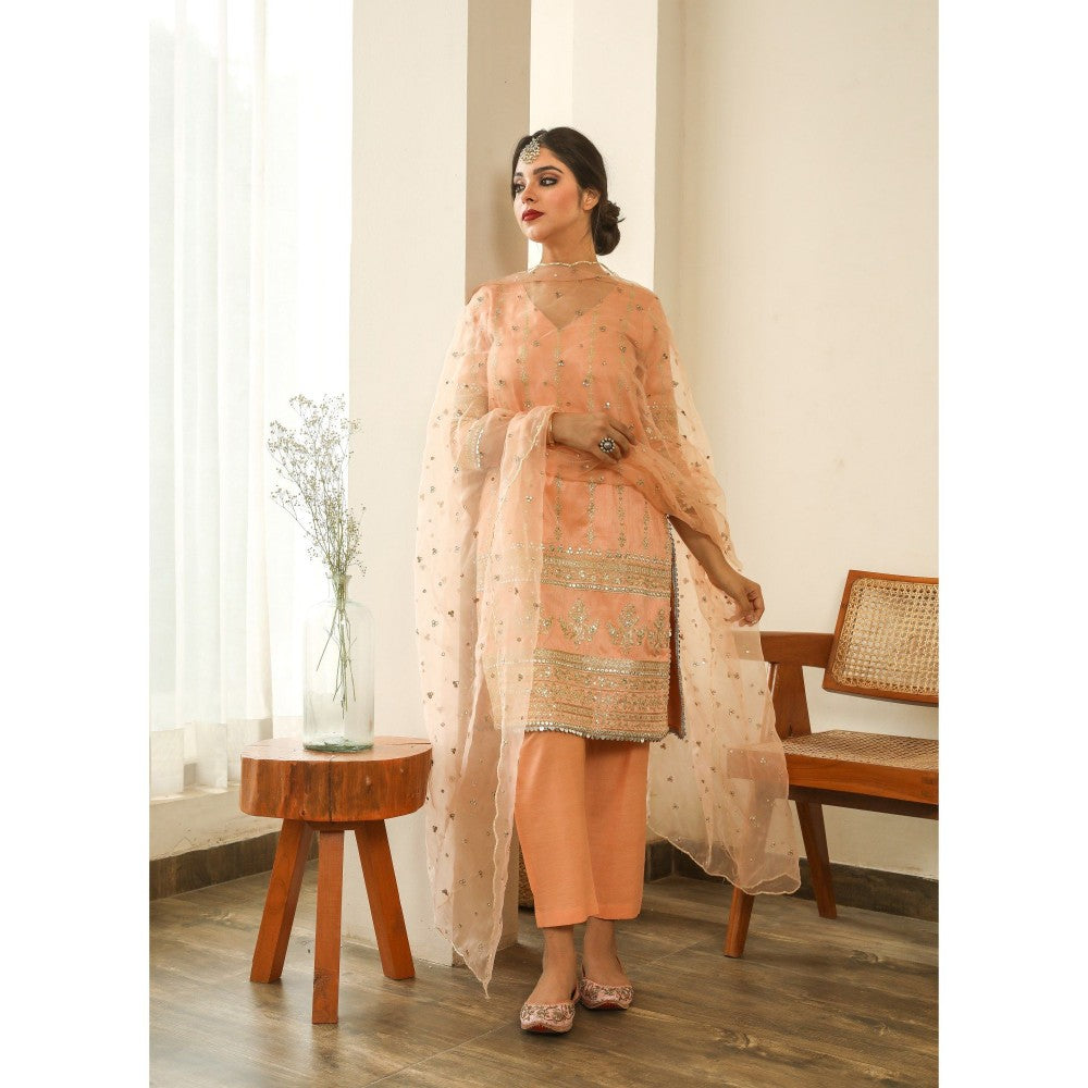 Gulabo Jaipur Natasha Peach (Set of 3)