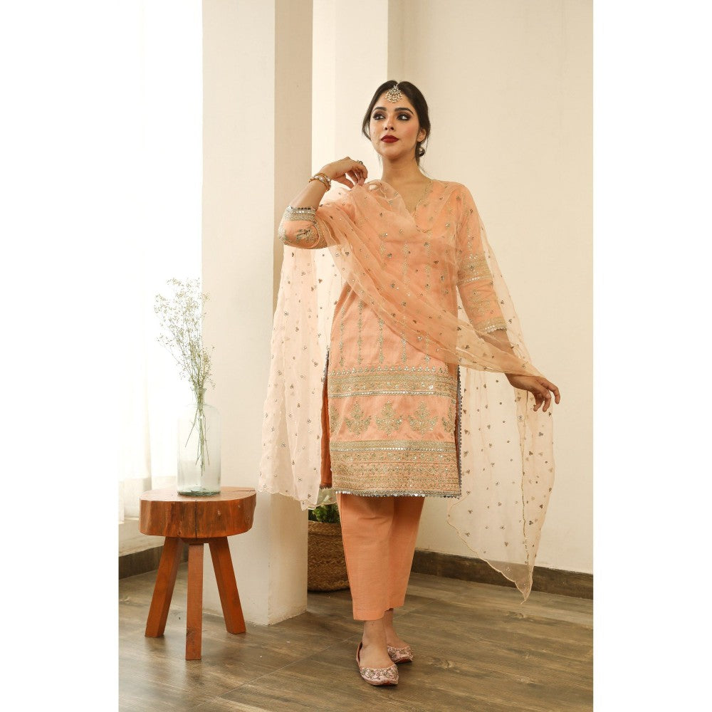 Gulabo Jaipur Natasha Peach (Set of 3)