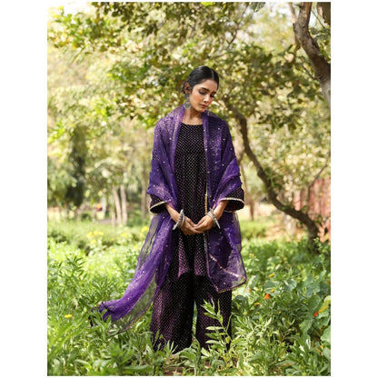 Gulabo Jaipur Gauhar Purple (Set of 3)