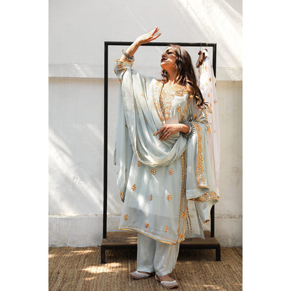 Gulabo Jaipur Nura Sky Straight (Set of 4)