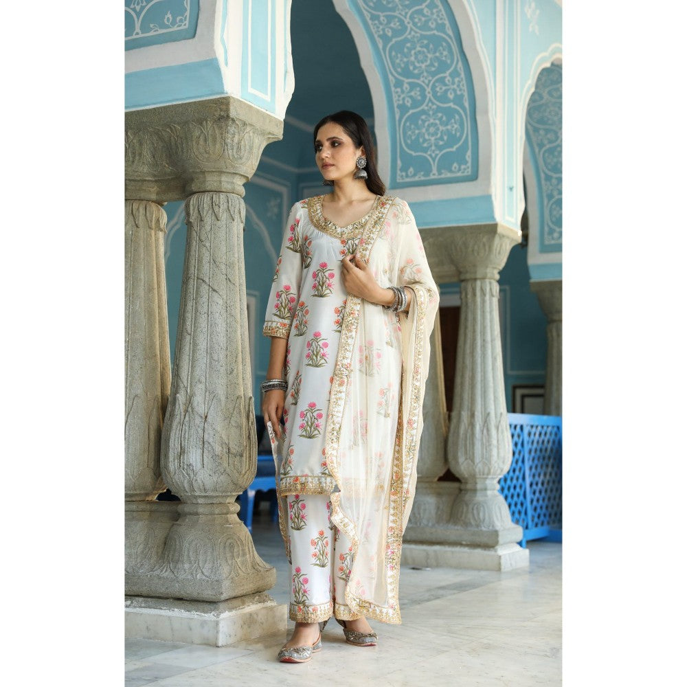 Gulabo Jaipur Mehreen Pearl Straight (Set of 3)