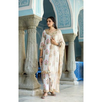 Gulabo Jaipur Mehreen Pearl Straight (Set of 3)