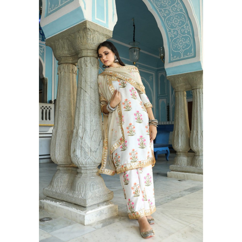 Gulabo Jaipur Mehreen Pearl Straight (Set of 3)