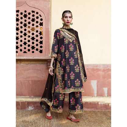 Gulabo Jaipur Mehreen Black Straight (Set of 3)