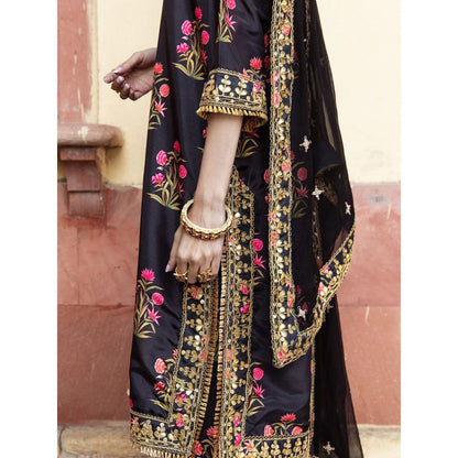 Gulabo Jaipur Mehreen Black Straight (Set of 3)