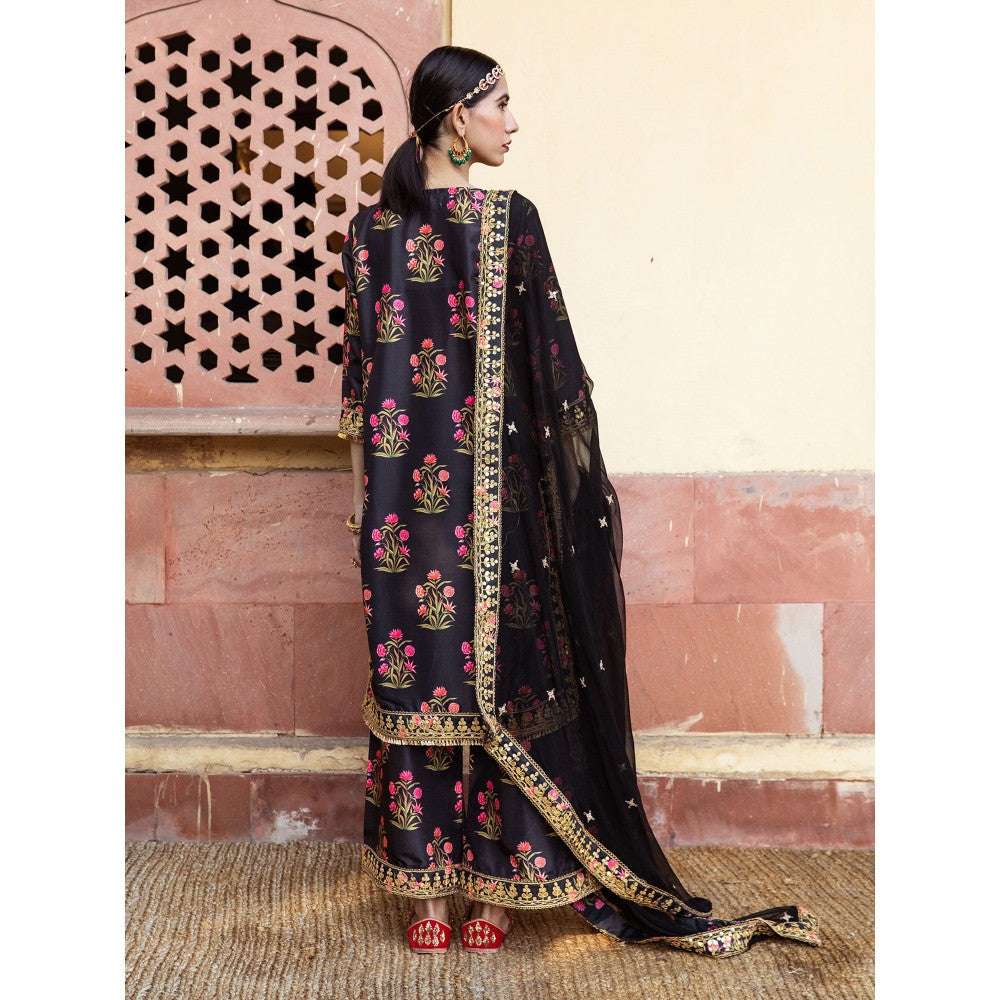 Gulabo Jaipur Mehreen Black Straight (Set of 3)