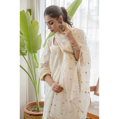 Gulabo Jaipur Madhu Offwhite Straight (Set of 3)