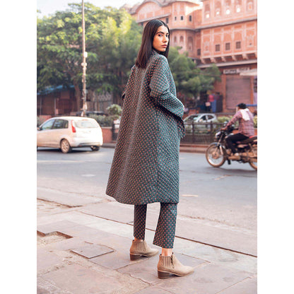 Gulabo Jaipur Kafia Emerald Co-ord (Set of 3)