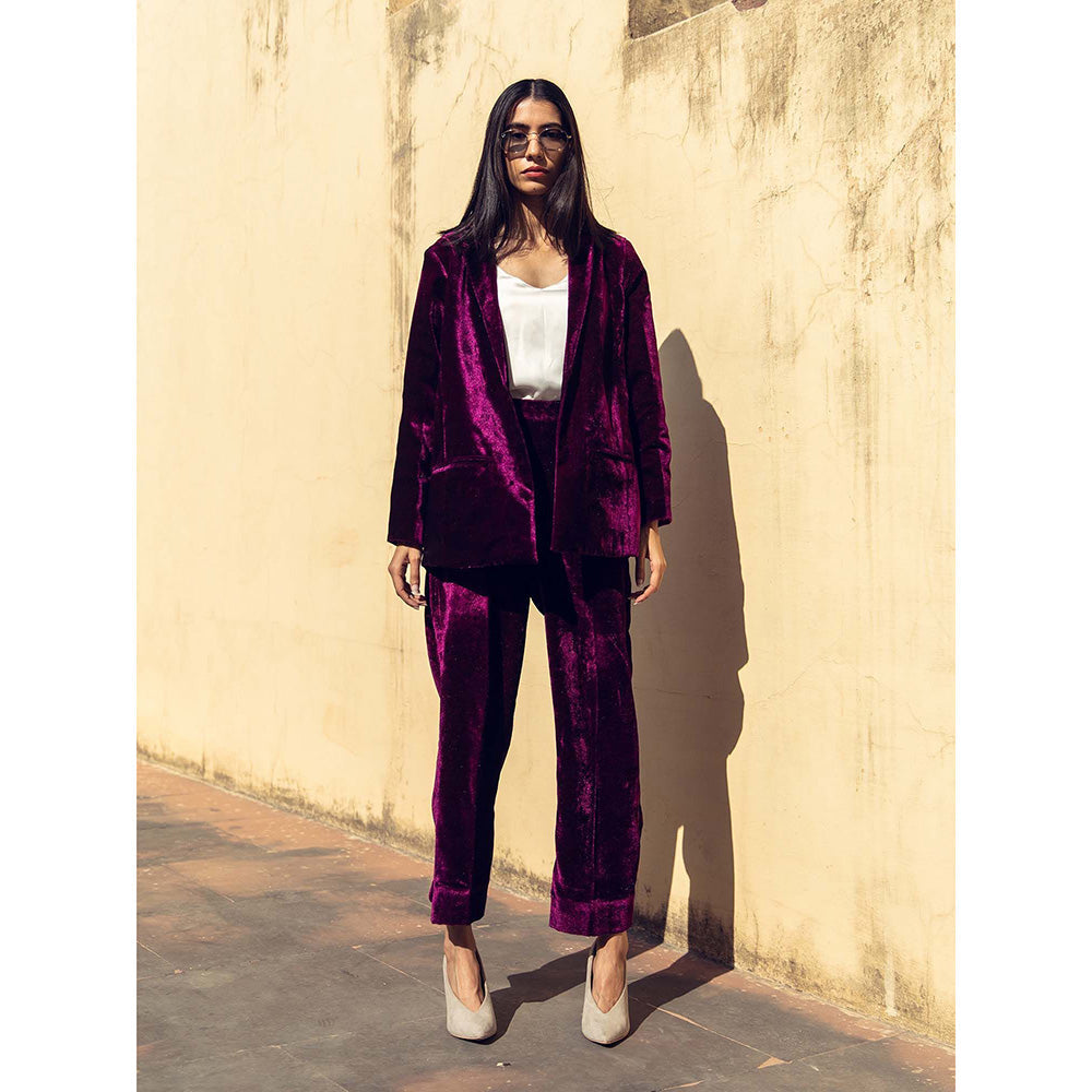 Gulabo Jaipur Karla Purple Co-ord (Set of 2)