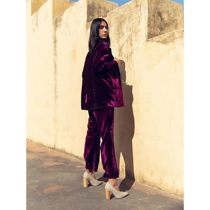 Gulabo Jaipur Karla Purple Co-ord (Set of 2)