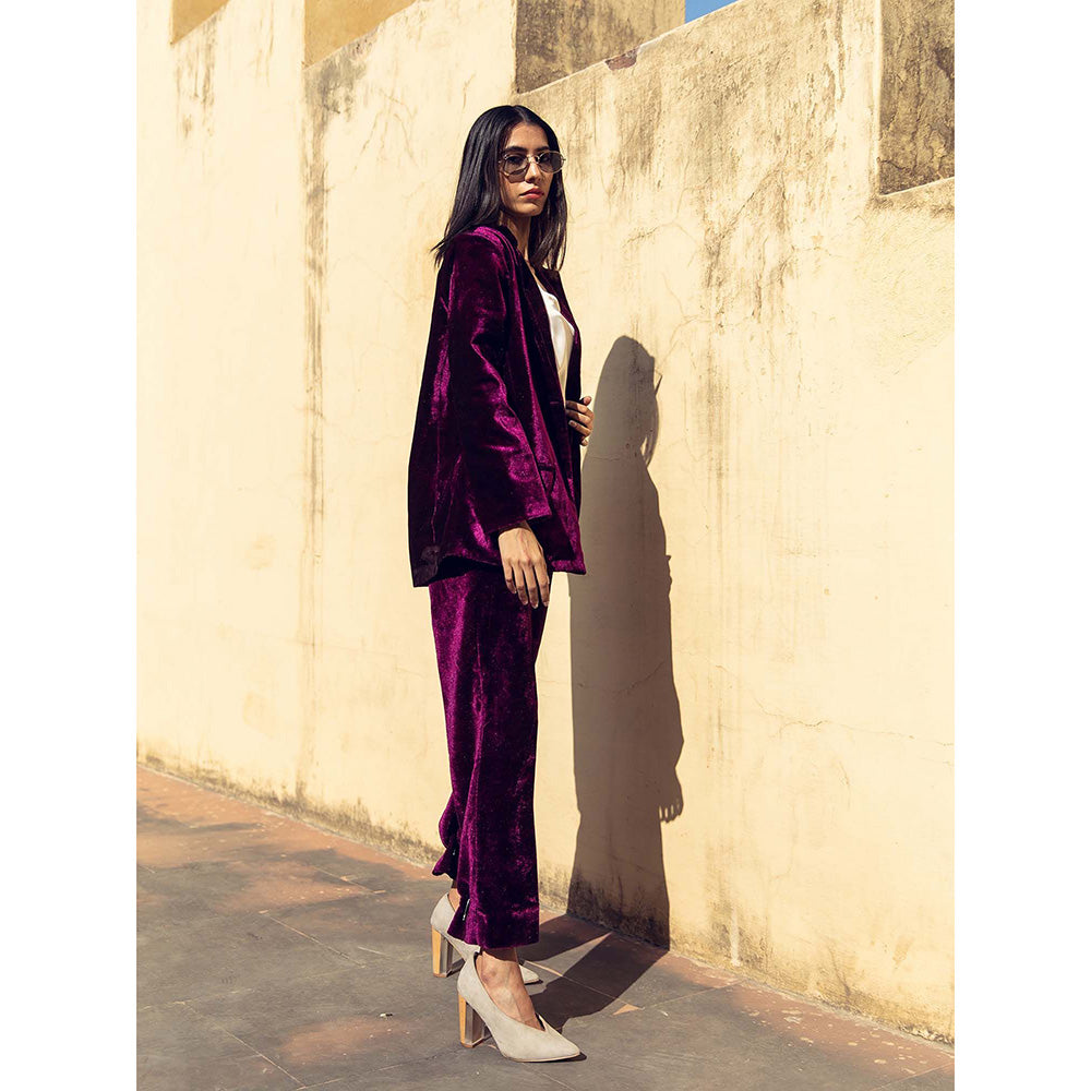 Gulabo Jaipur Karla Purple Co-ord (Set of 2)