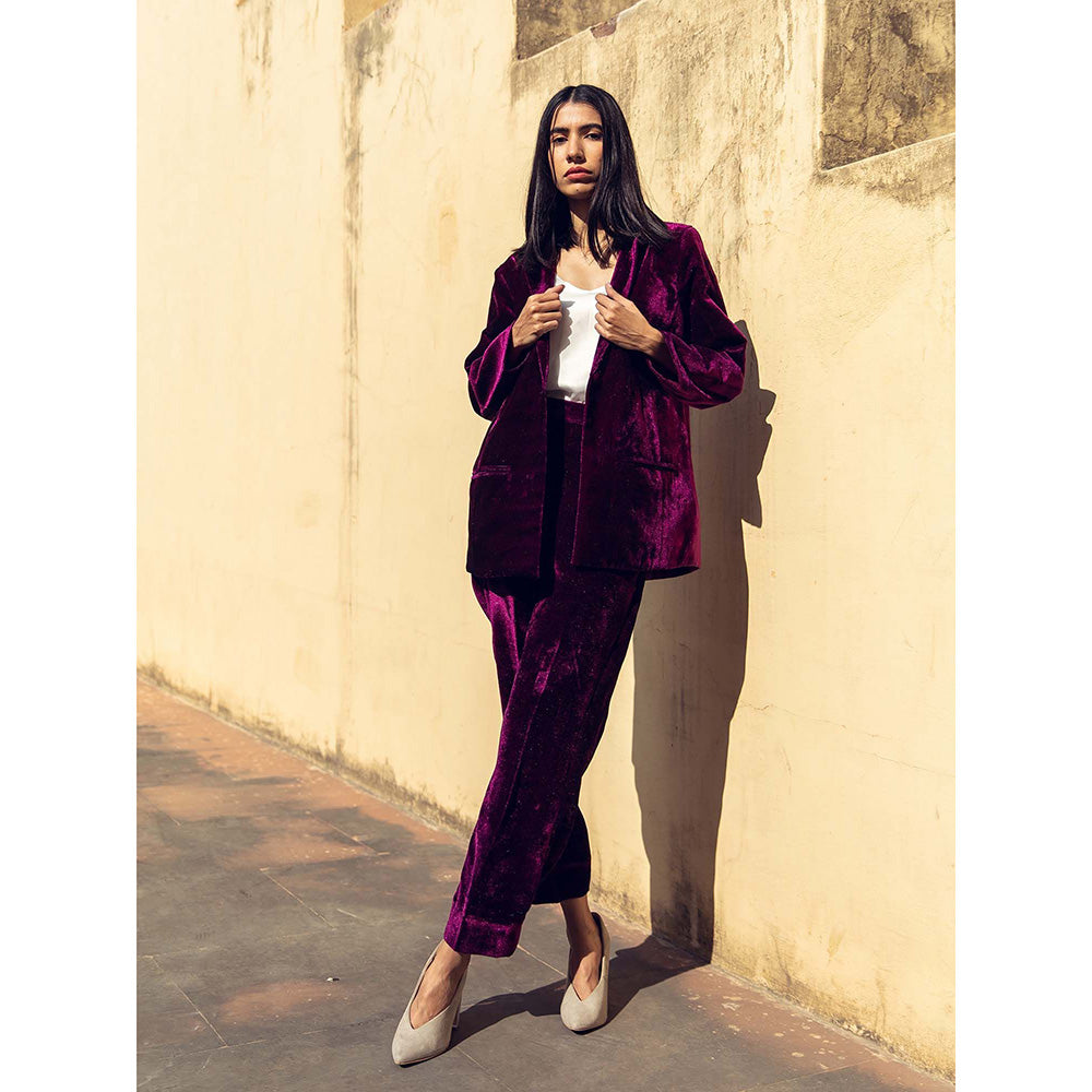 Gulabo Jaipur Karla Purple Co-ord (Set of 2)