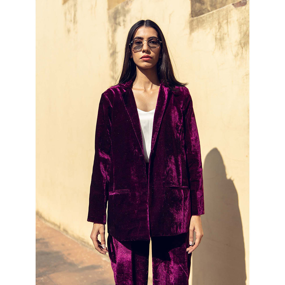 Gulabo Jaipur Karla Purple Co-ord (Set of 2)