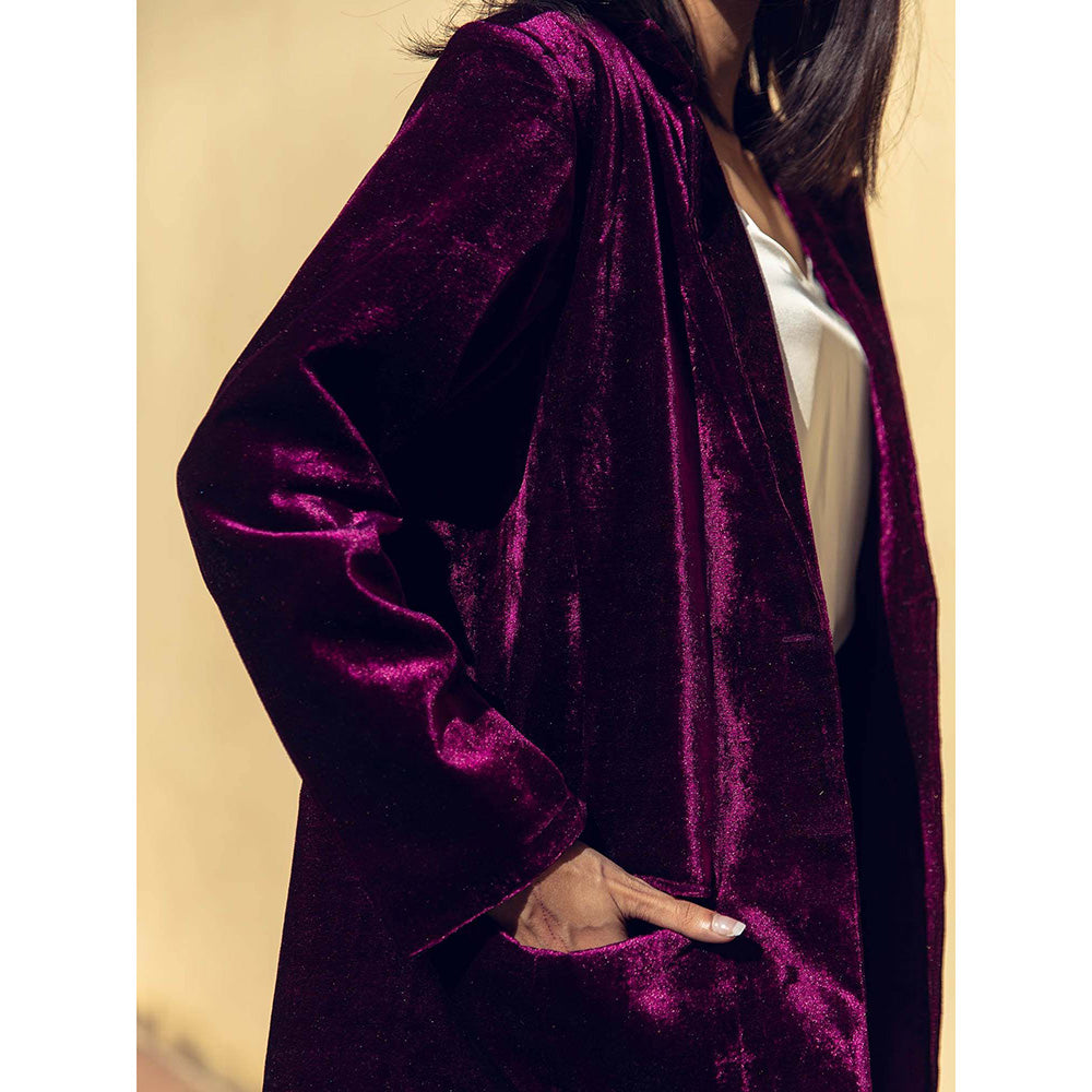 Gulabo Jaipur Karla Purple Co-ord (Set of 2)