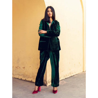 Gulabo Jaipur Karla Green Co-ord (Set of 2)