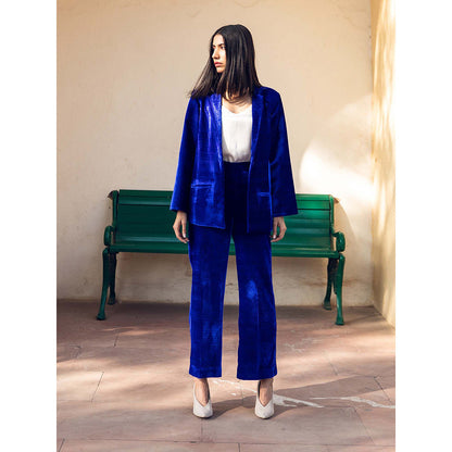 Gulabo Jaipur Karla Blue Co-ord (Set of 2)