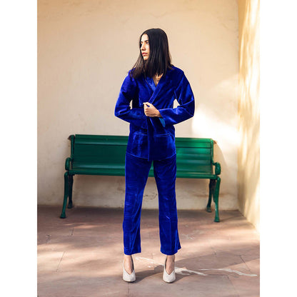 Gulabo Jaipur Karla Blue Co-ord (Set of 2)