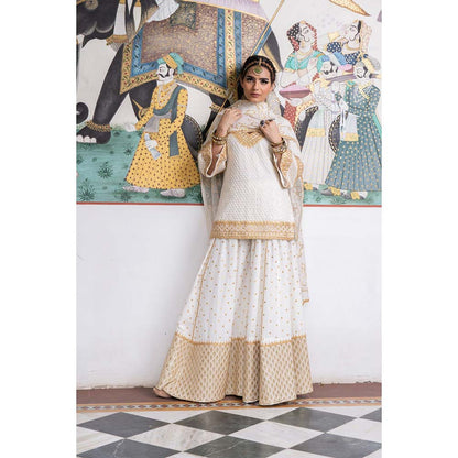 Gulabo Jaipur Poornima Sharara (Set of 3)