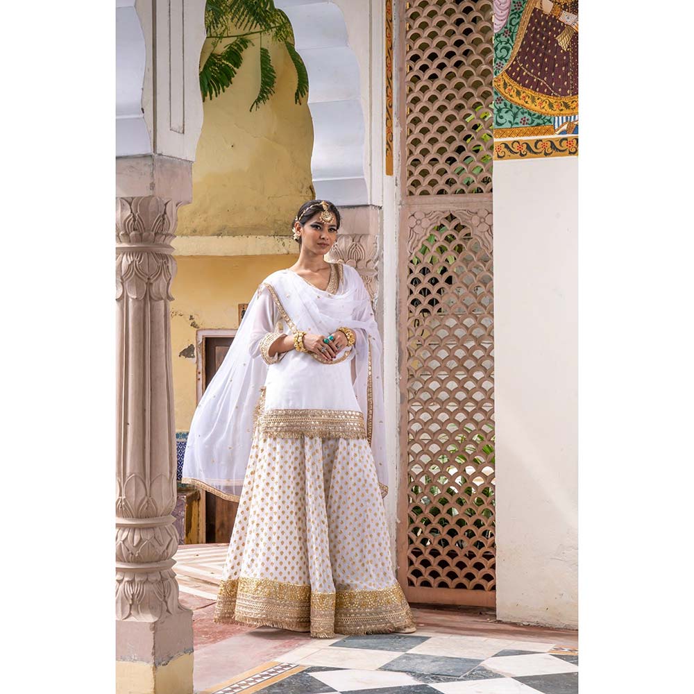 Gulabo Jaipur Srishti Sharara (Set of 3)