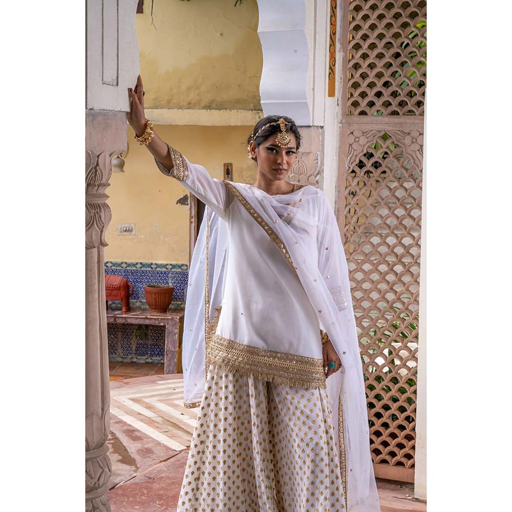 Gulabo Jaipur Srishti Sharara (Set of 3)