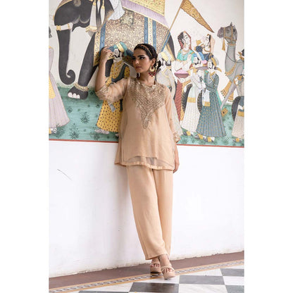 Gulabo Jaipur Zifa Beige Co-ord (Set of 2)