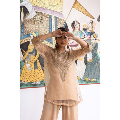 Gulabo Jaipur Zifa Beige Co-ord (Set of 2)