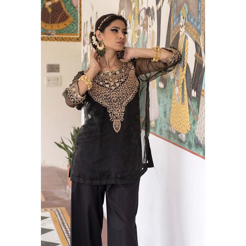 Gulabo Jaipur Zifa Black Co-ord (Set of 2)